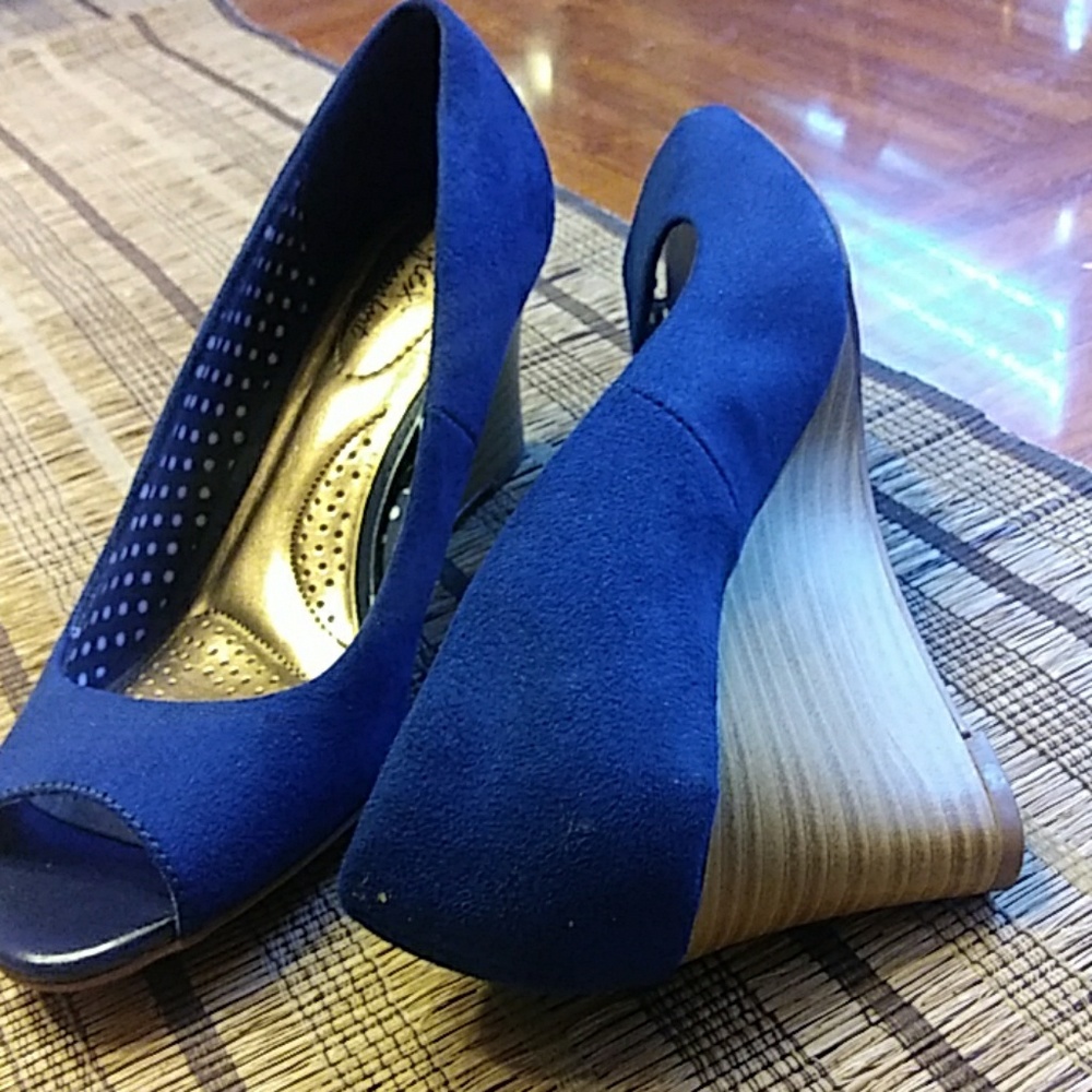 Dexflex Comfort Navy Blue Shoes